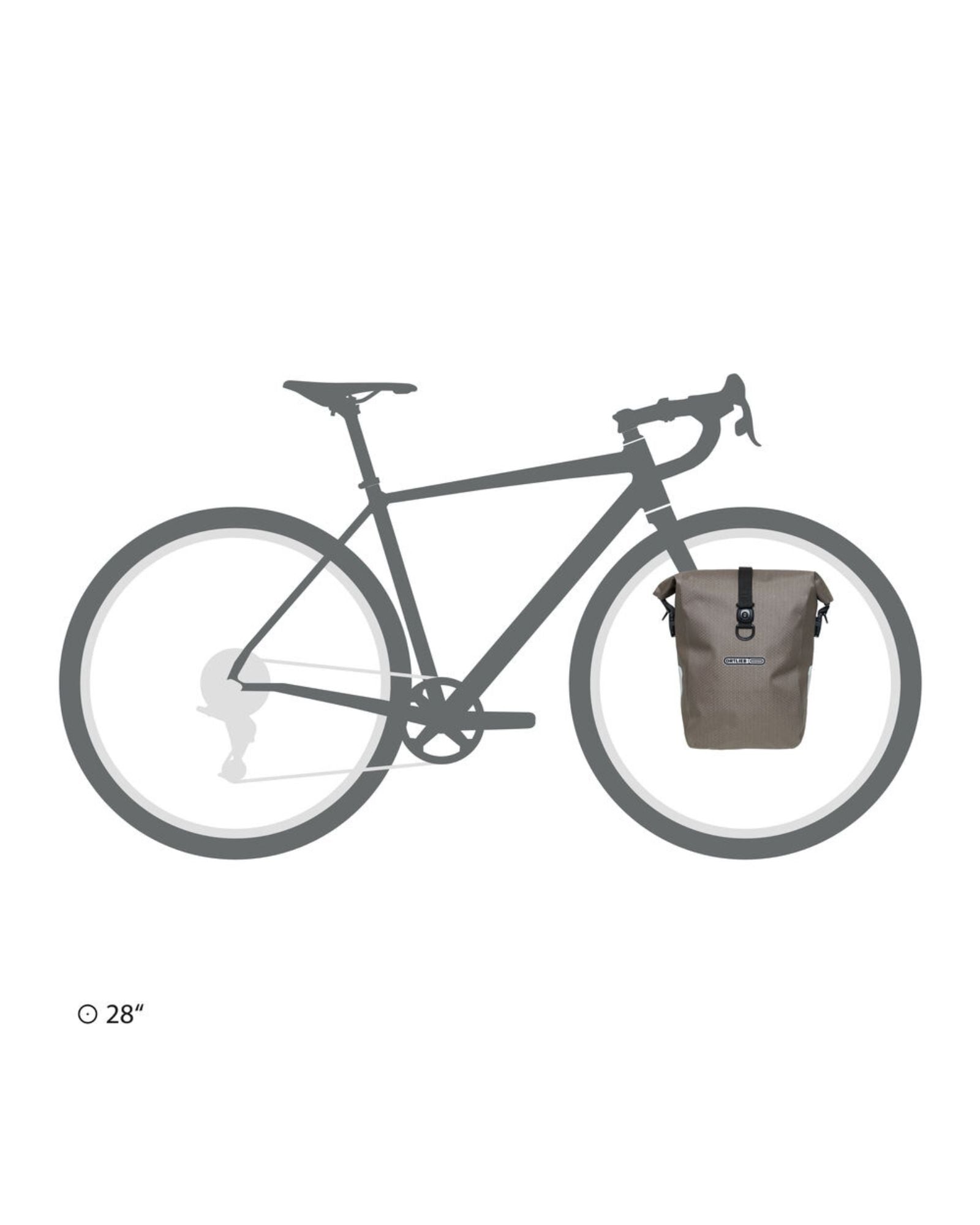 Sakwy Ortlieb Gravel - Pack Dark Sand 2*12,5L - Najs Bike