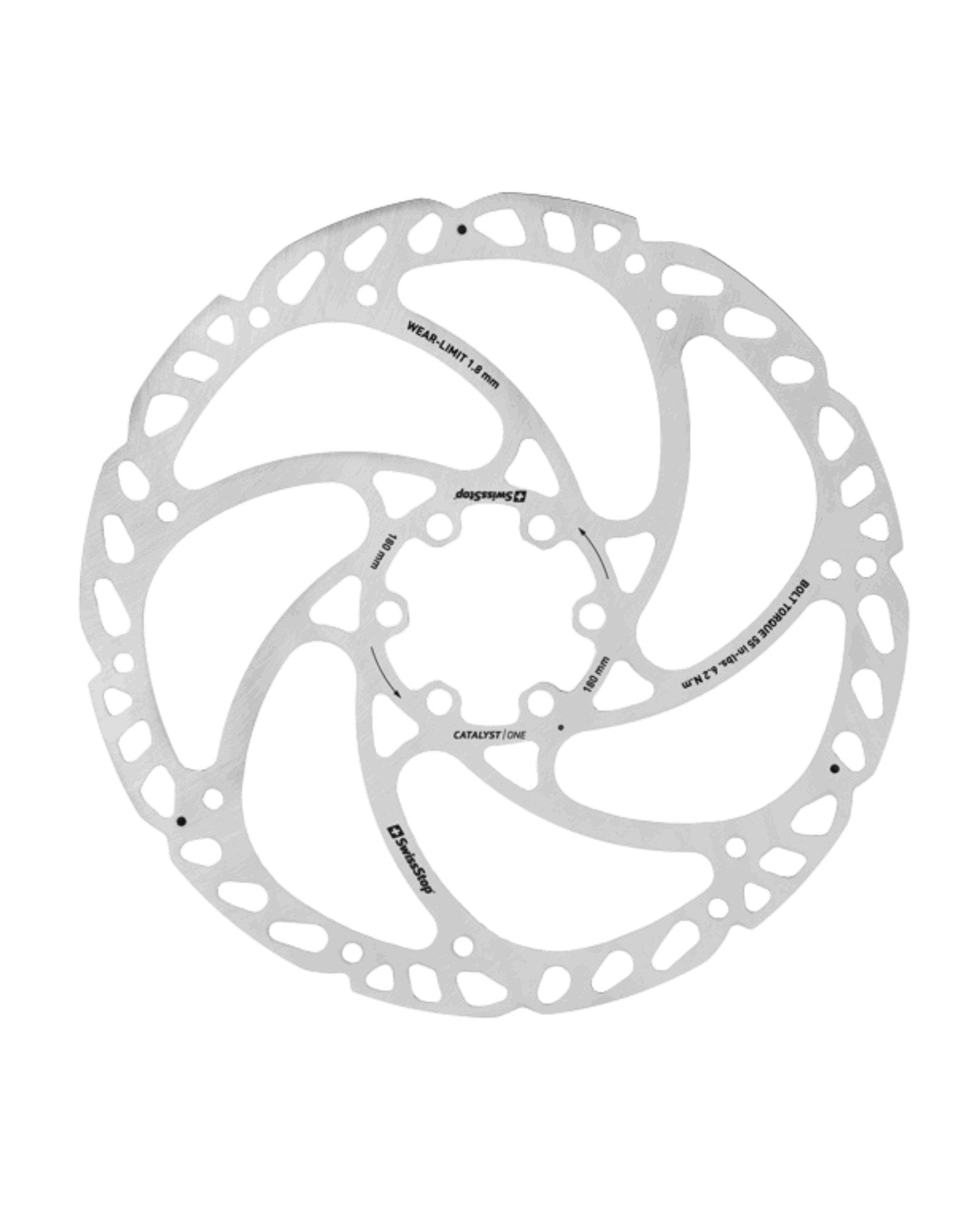 Tarcza hamulcowa SwissStop Catalyst One - 6 śrub - Najs Bike